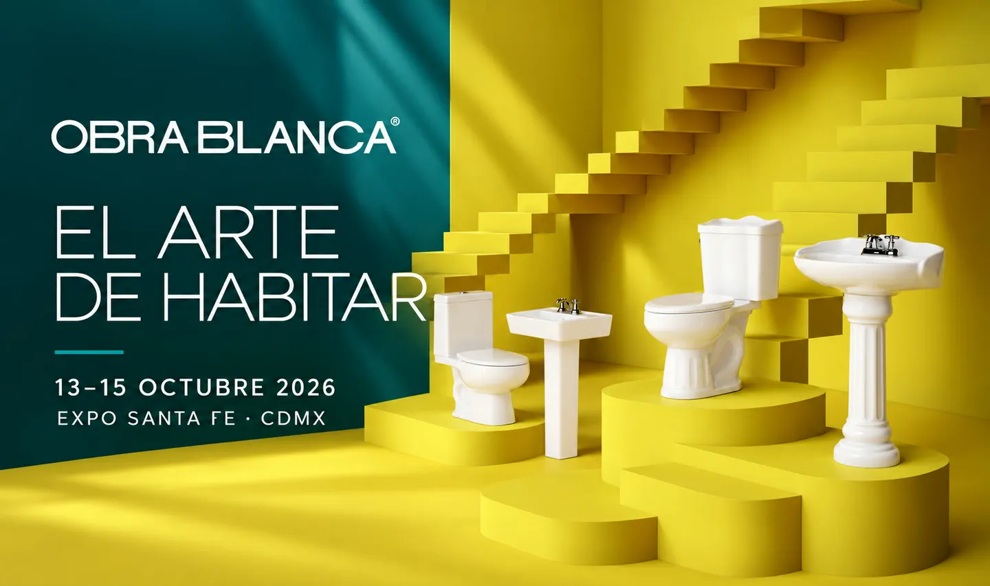 CATO llega a Obra Blanca 2026: el arte de habitar el baño