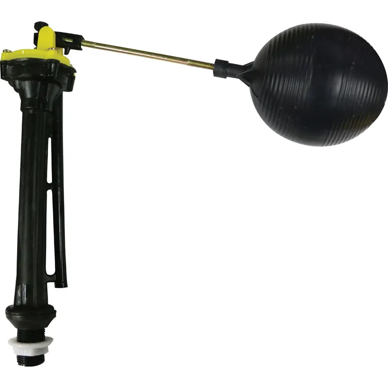 Fill valve with shank and float — Product view